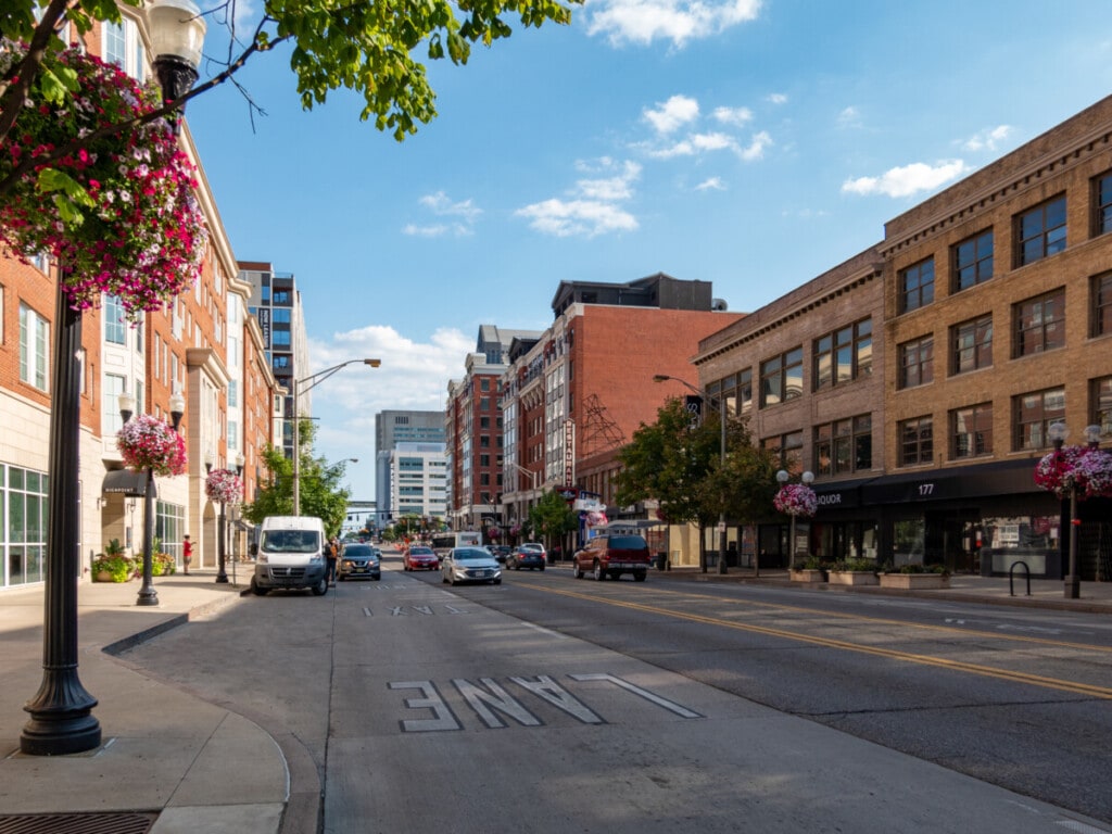 street in short north district columbus ohio