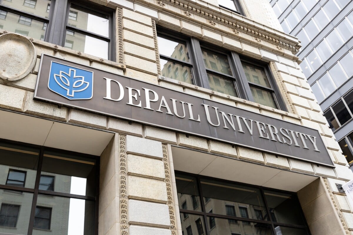 Chicago,,Il,,Usa,-,July,1,,2022:,Depaul,University,Is