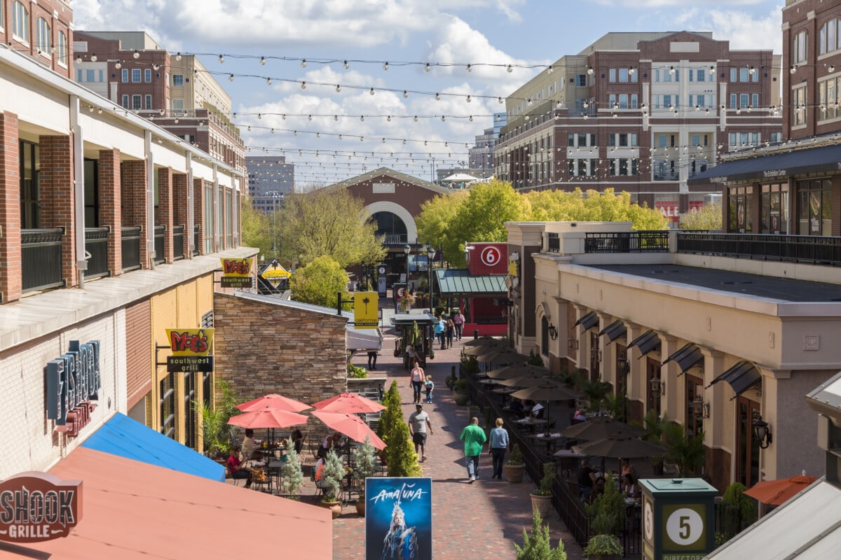 Atlantic Station near midtown