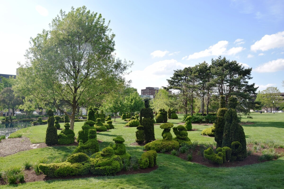 Topiary,Park,,In,Columbus,,Ohio,,Usa