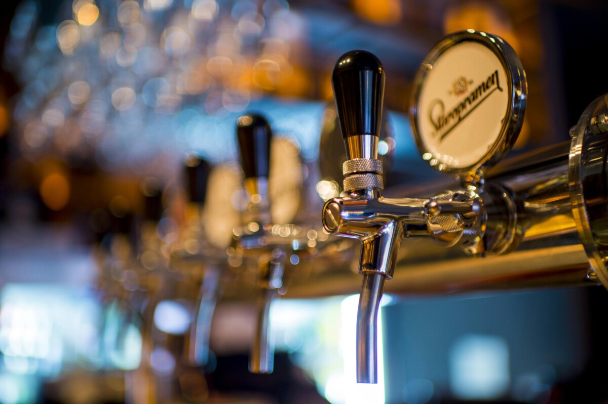 beer on tap