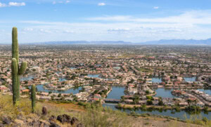 view of glendale arizona