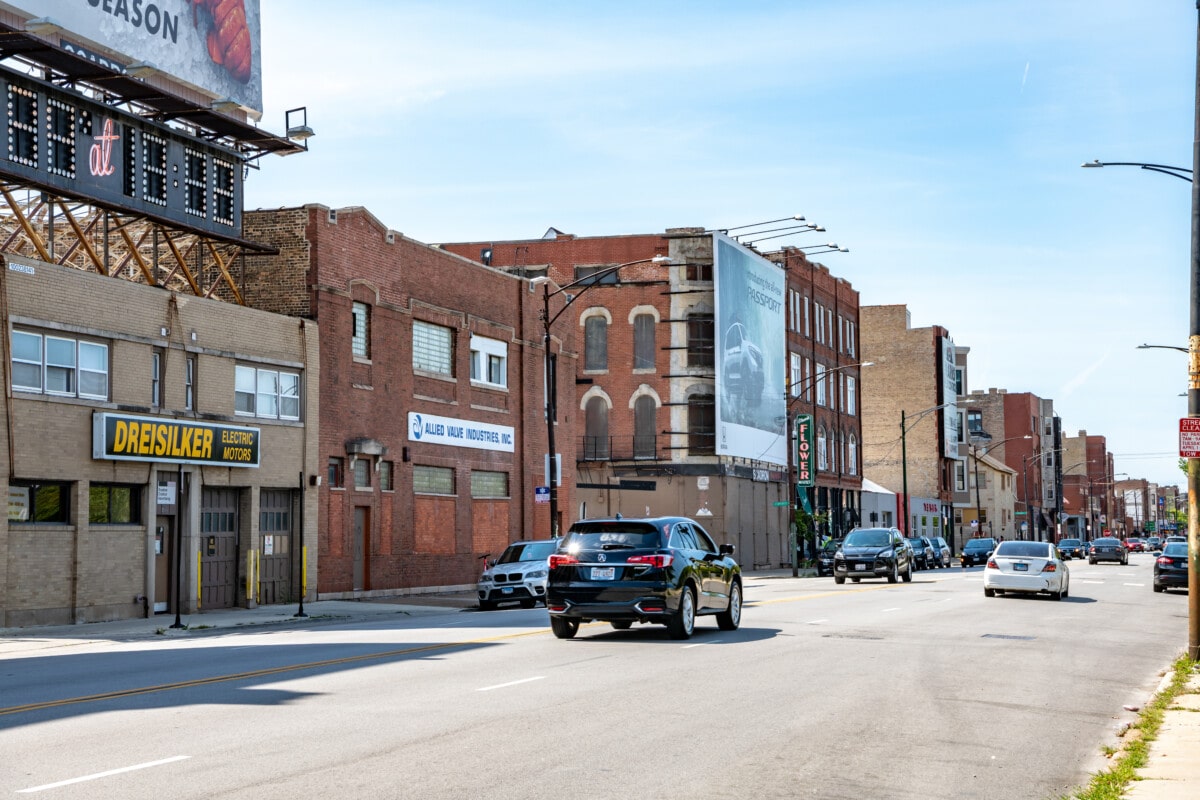 Chicago,,Il,-,September,7.,2019:,Street,Scene,In,The