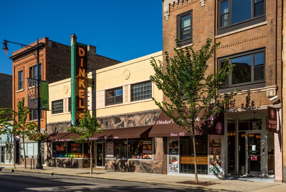 Chicago,,Usa,-,August,15,,2021:,Dinkel's,Bakery,And,Cafe