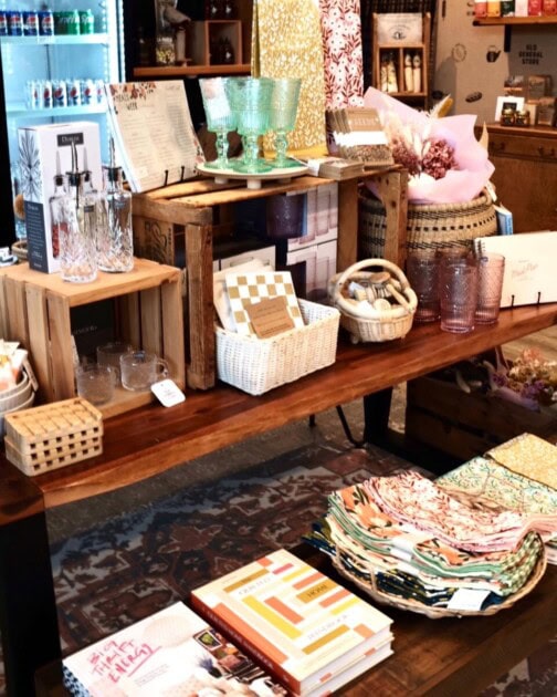 Goods for sale at the SLO General Store, a stop on the ultimate SLO Bucket List