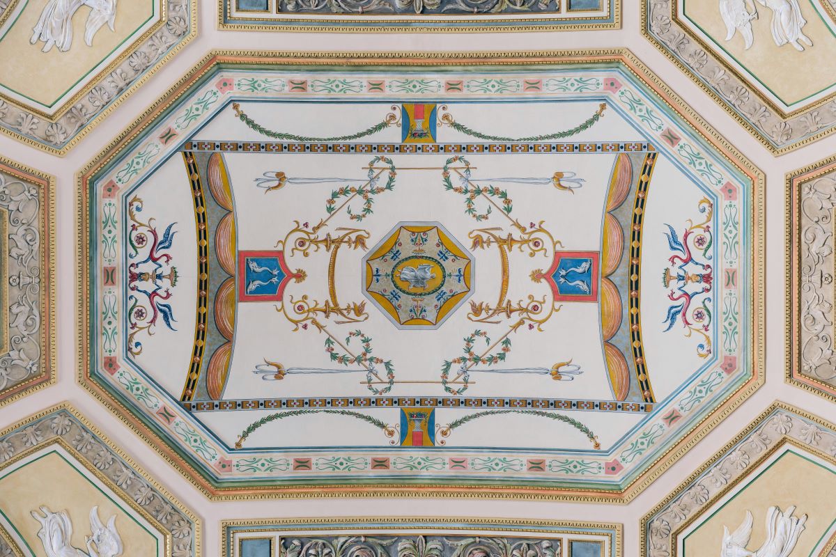 ceiling of the detroit institute of art
