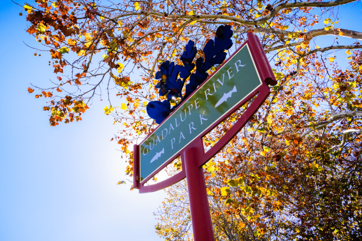 Sign,Posted,To,The,Entrance,To,Guadalupe,River,Park,Close