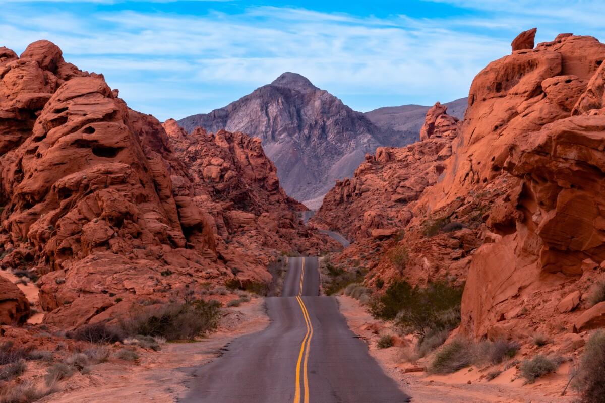 nevada nature and highways