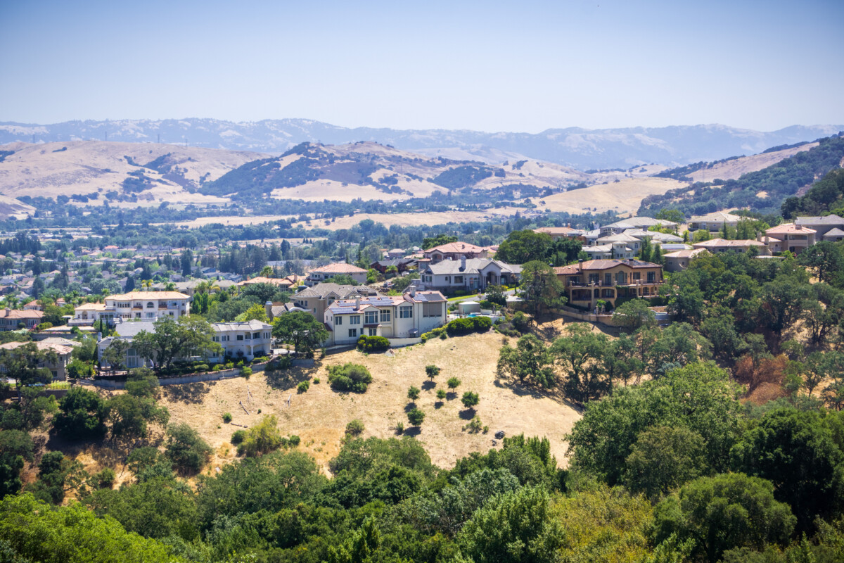 Houses,On,The,Hills,Of,South,San,Francisco,Bay,,Almaden