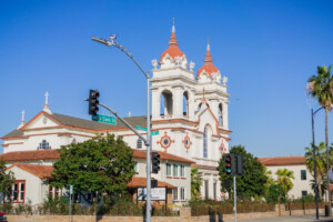 Five Wounds Portuguese National Parish in Little Portugal of San Jose, CA