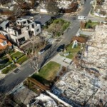aftermath of the Los Angeles wildfires