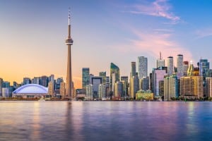 toronto ontario canada skyline