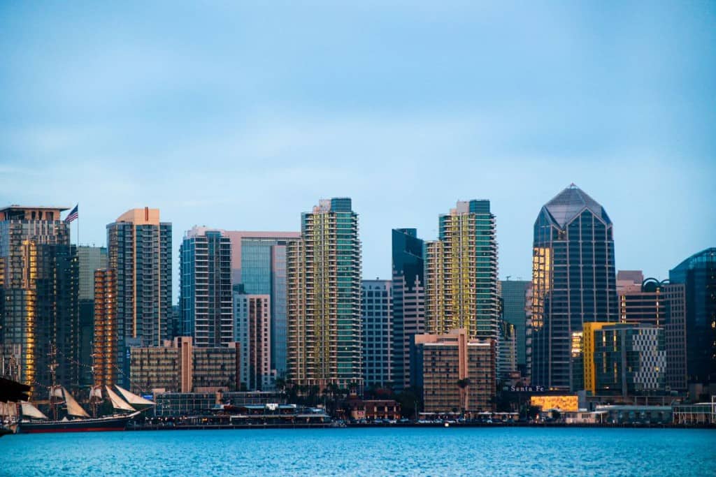 San diego ca skyline