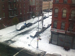 New York in Snow