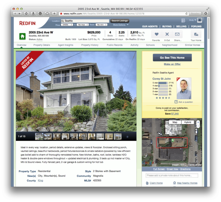 New Home Details Page