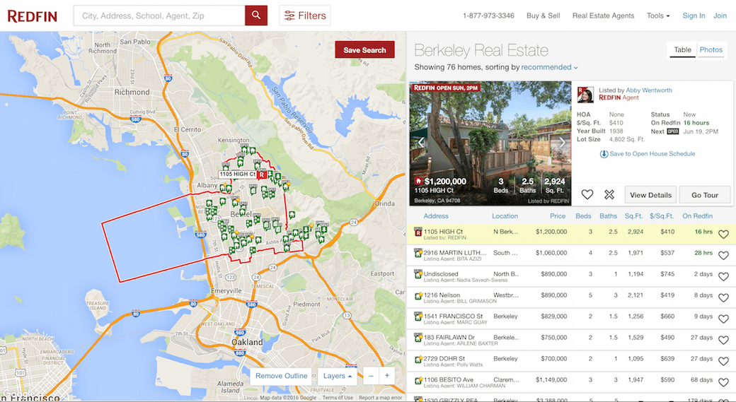Berkeley map page