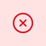 Home Purchase Cancellation Icon